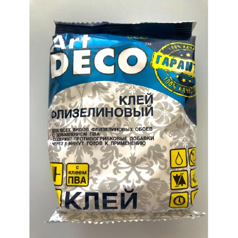Клей обойный ART Deco Флизелиновый 200 гр.